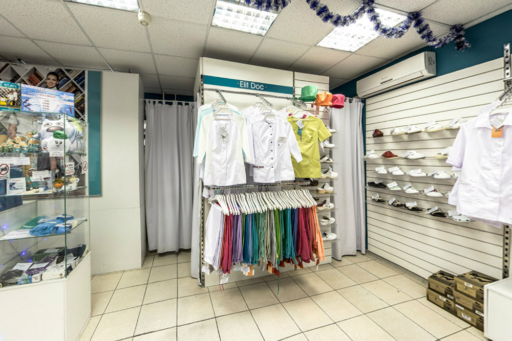Виртуальная панорама магазина медицинской одежды ELIT